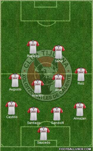 Xoloitzcuintles de Tijuana Formation 2012
