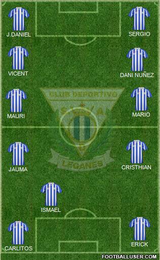 C.D. Leganés S.A.D. Formation 2012