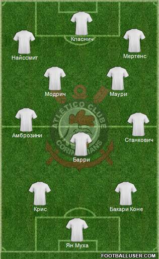 AC Coríntians Formation 2012