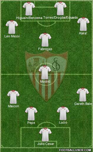 Sevilla F.C., S.A.D. Formation 2012