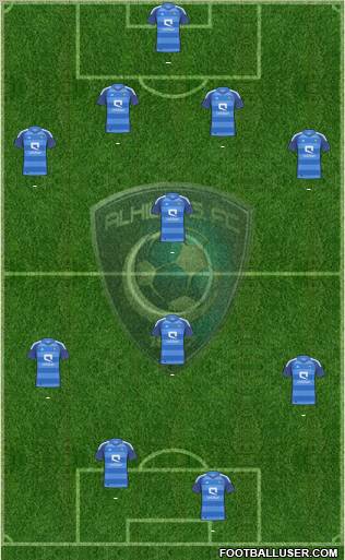 Al-Hilal (KSA) Formation 2012
