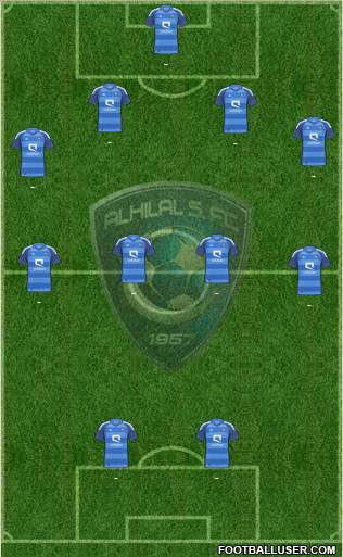 Al-Hilal (KSA) Formation 2012