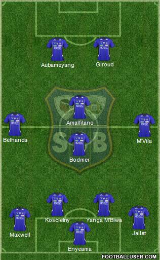 Sporting Club Bastia Formation 2012