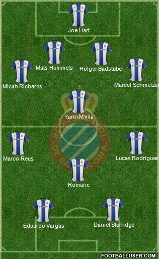 R.C.D. Espanyol de Barcelona S.A.D. Formation 2012