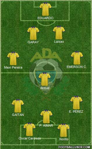 A.D. Alcorcón Formation 2012