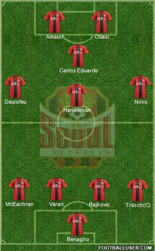 FC Seoul Formation 2012