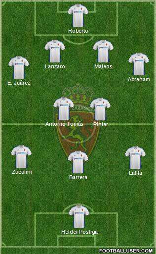 R. Zaragoza S.A.D. Formation 2012