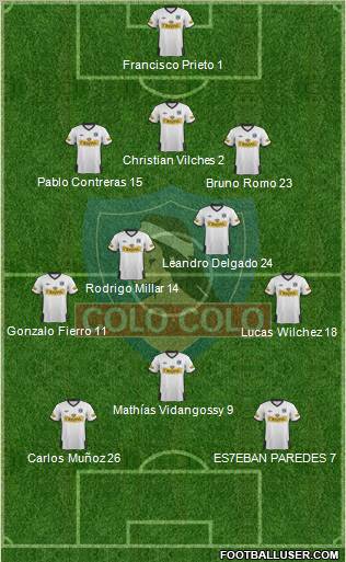CSD Colo Colo Formation 2012