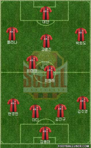 FC Seoul Formation 2012