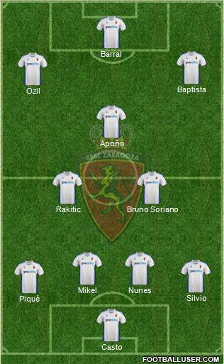 R. Zaragoza S.A.D. Formation 2012
