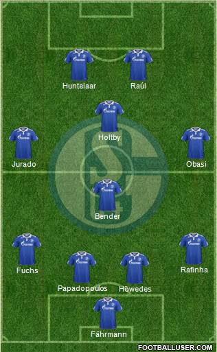 FC Schalke 04 Formation 2012