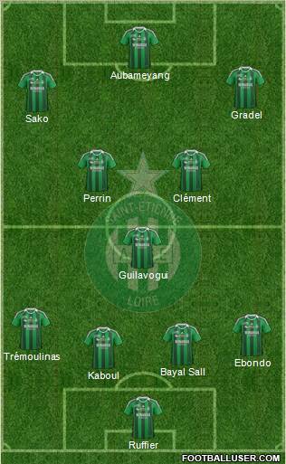 A.S. Saint-Etienne Formation 2012
