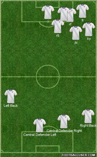 U.S.A. Formation 2012