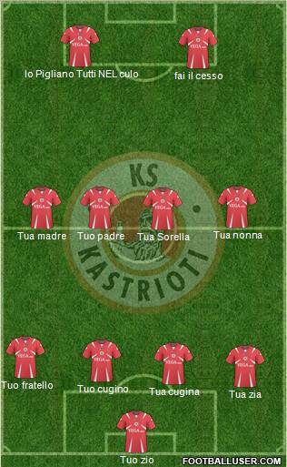 KS Kastrioti Krujë Formation 2012