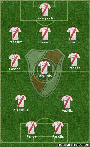 River Plate Formation 2012