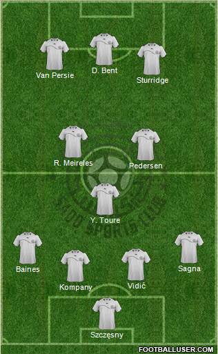 Al-Sadd Sports Club Formation 2012