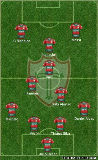 A Portuguesa D Formation 2012