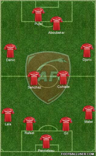 Valenciennes Football Club Formation 2012