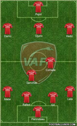 Valenciennes Football Club Formation 2012