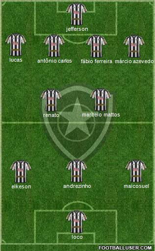 Botafogo FR Formation 2012