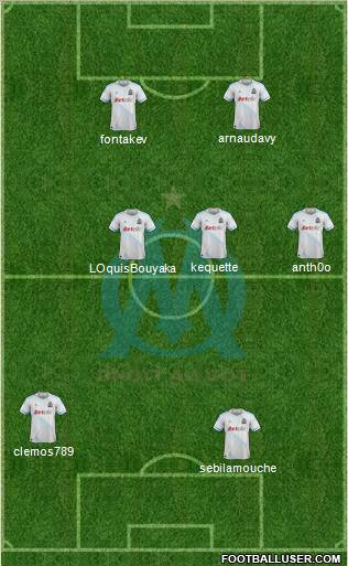 Olympique de Marseille Formation 2012