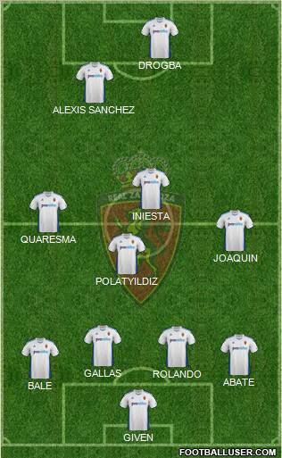 R. Zaragoza S.A.D. Formation 2012