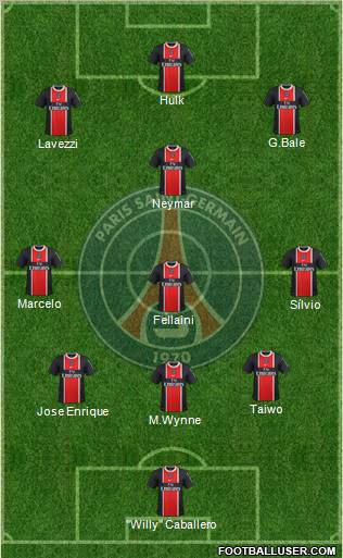 Paris Saint-Germain Formation 2012