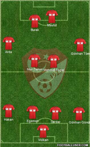 Turkey Formation 2012