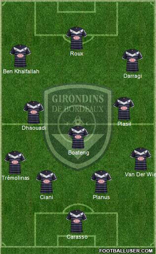 FC Girondins de Bordeaux Formation 2012