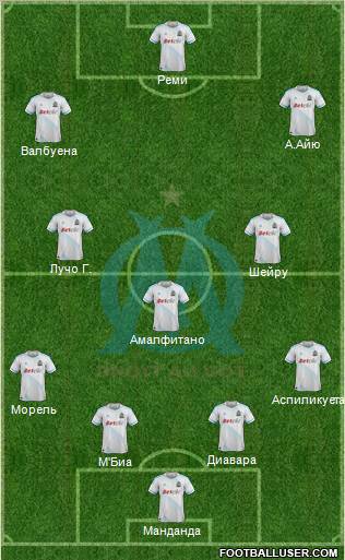 Olympique de Marseille Formation 2012