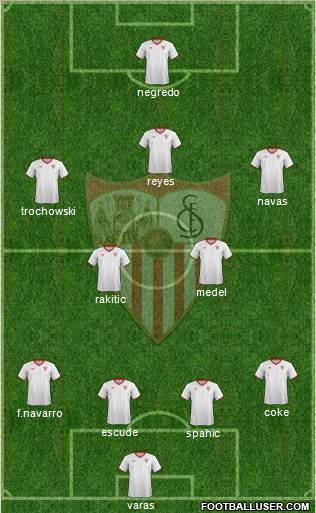 Sevilla F.C., S.A.D. Formation 2012