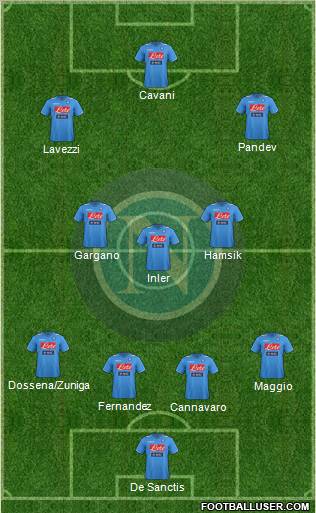 Napoli Formation 2012