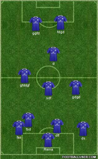 Leicester City Formation 2012