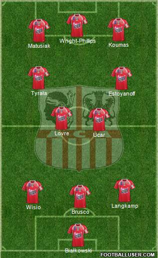 Athletic Club Ajaccien Football football formation