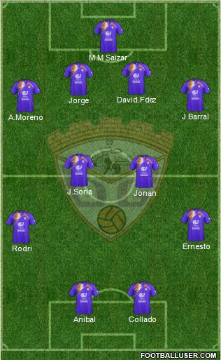 C.D. Guadalajara Formation 2012