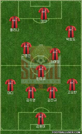 FC Seoul Formation 2012