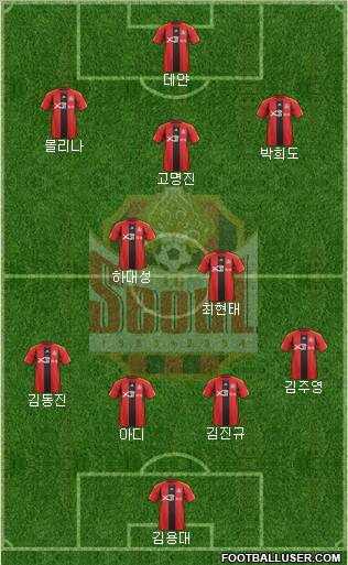 FC Seoul Formation 2012