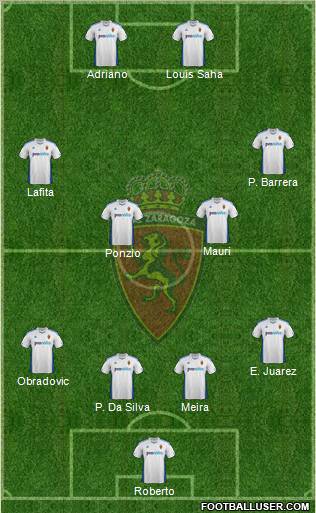 R. Zaragoza S.A.D. Formation 2012