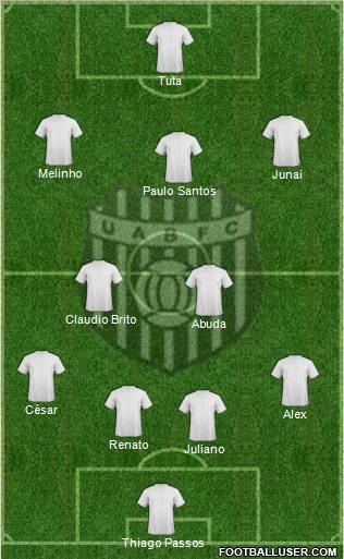 União Agrícola Barbarense FC Formation 2012