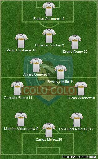 CSD Colo Colo Formation 2012