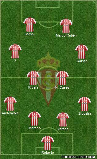 Real Sporting S.A.D. Formation 2012