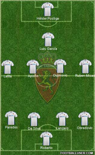 R. Zaragoza S.A.D. Formation 2012