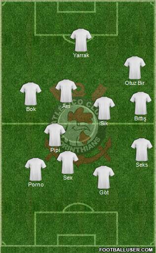 AC Coríntians Formation 2012