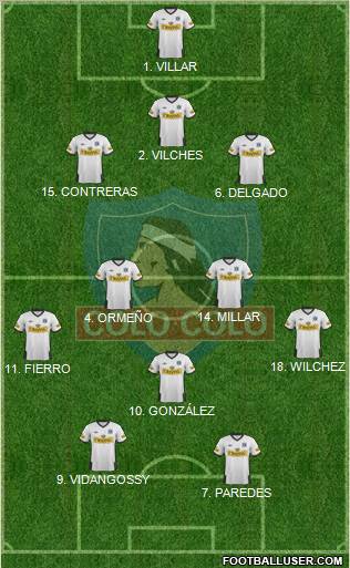 CSD Colo Colo Formation 2012