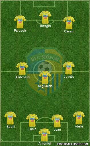 Bodajk FC Siófok Formation 2012