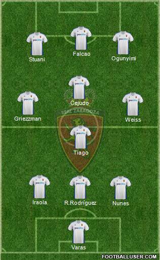 R. Zaragoza S.A.D. Formation 2012