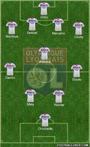 Olympique Lyonnais Formation 2012