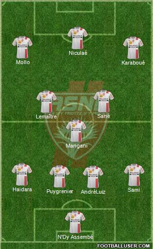 A.S. Nancy Lorraine Formation 2012