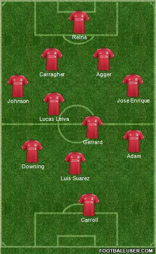 Liverpool Formation 2012