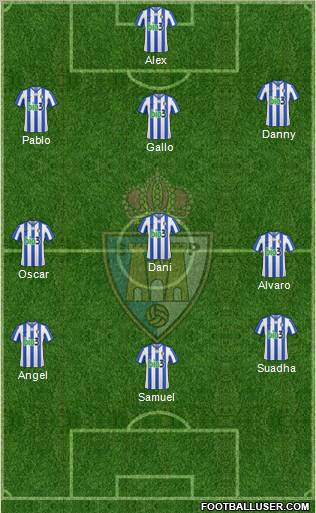 S.D. Ponferradina Formation 2012
